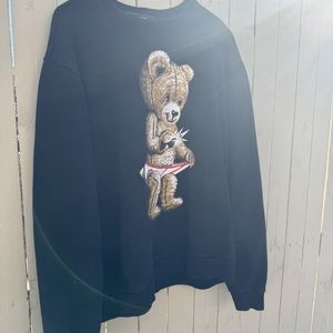 Dom Rebel Bear Selfie Crewneck